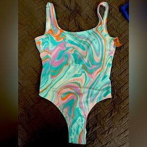 ⭐️2/$20⭐️ Brand new Victoria’s Secret Pink one piece bathing suit size M